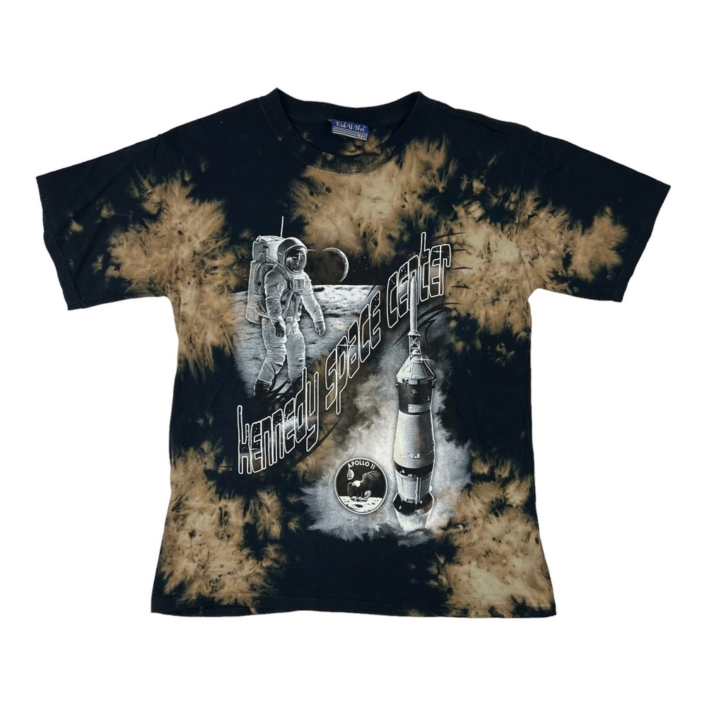 Kid-U-Not Black w/ Brown Tie Dye Kennedy Space‎ Center Youth XL